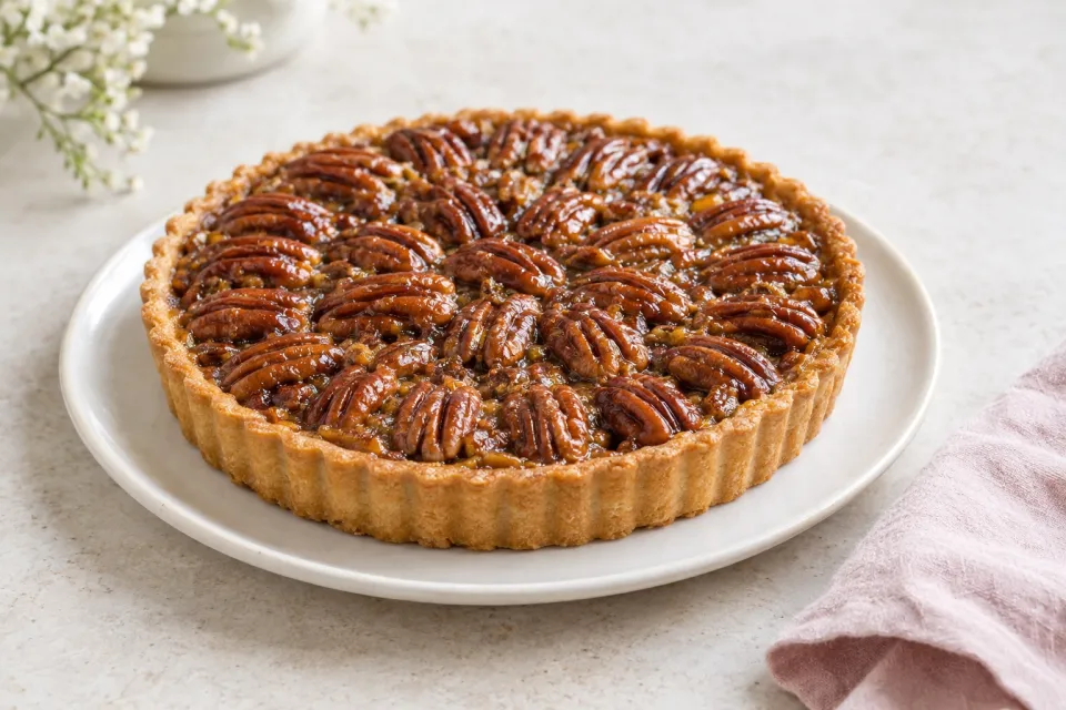 Caramelized Pecan Tart