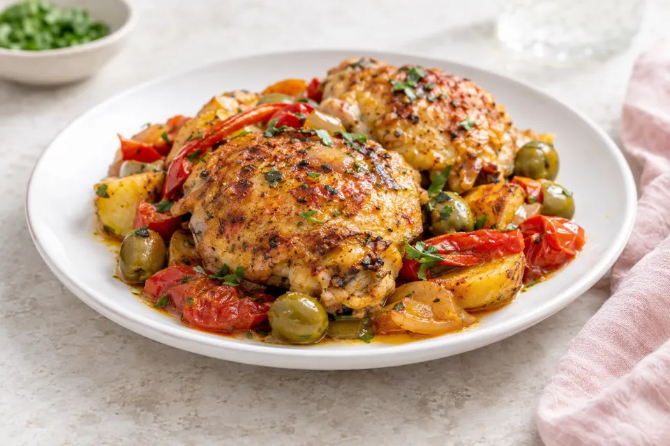 Spanish Baked Chicken