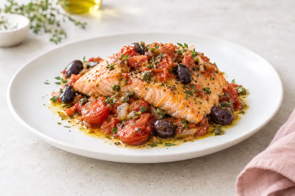 Salmon Provencal