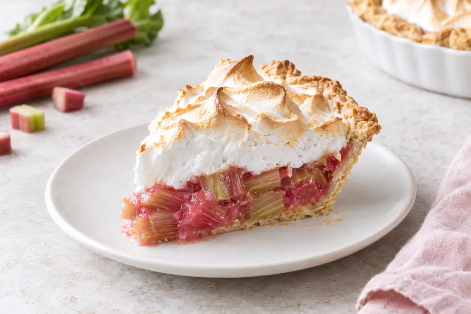 Rhubarb Meringue Pie