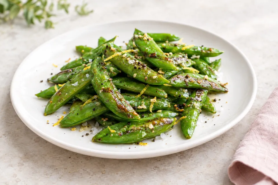 Seared Sugar Snap Peas