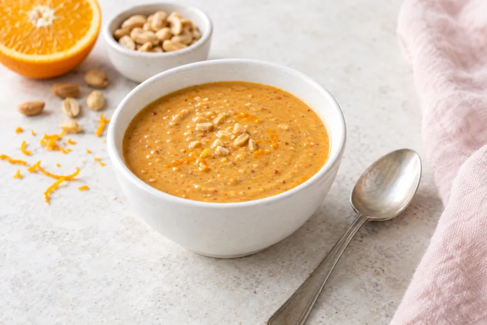 Orange Peanut Dressing