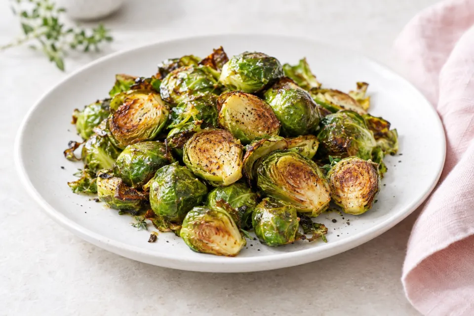 Oven-Roasted Brussels Sprouts