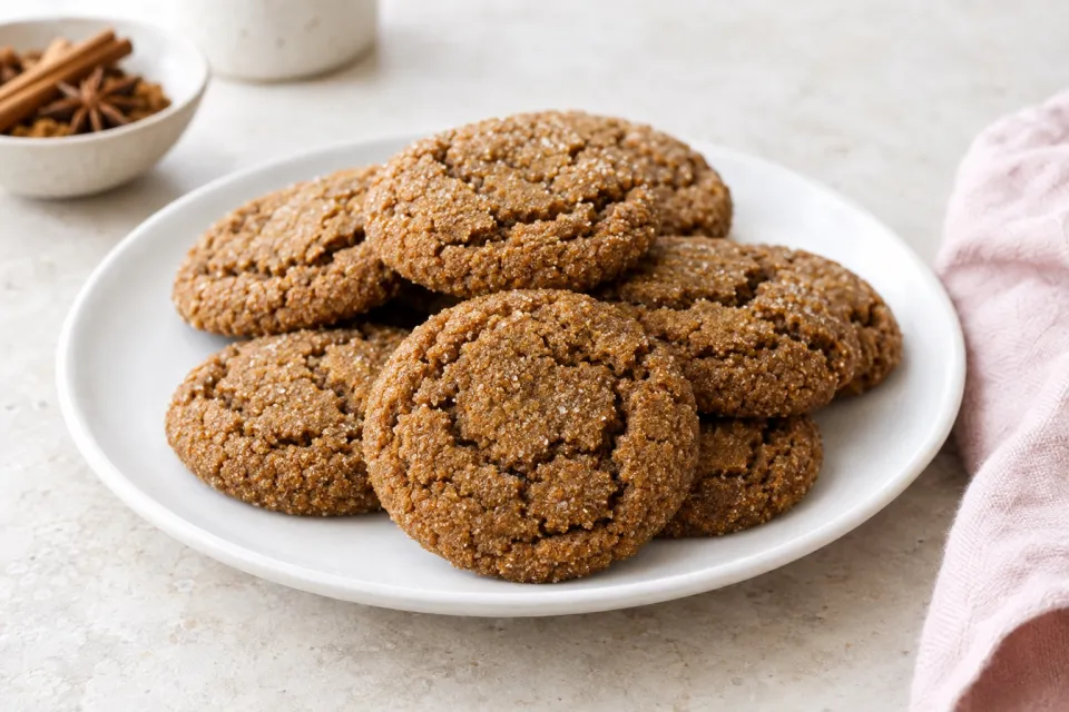 Molasses Spice Cookies