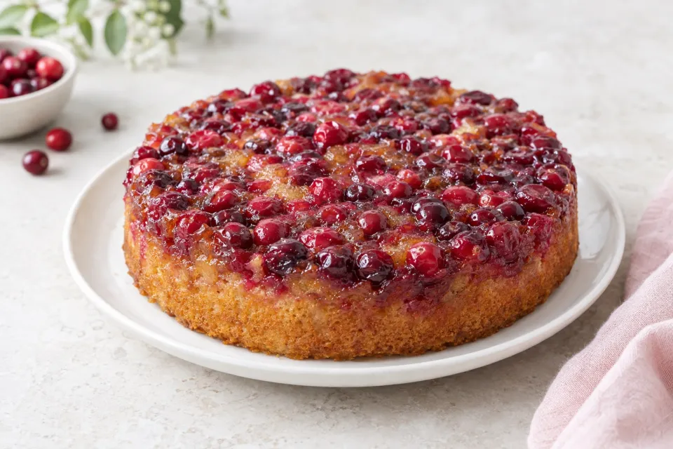 Cranberry Upside Down Cake