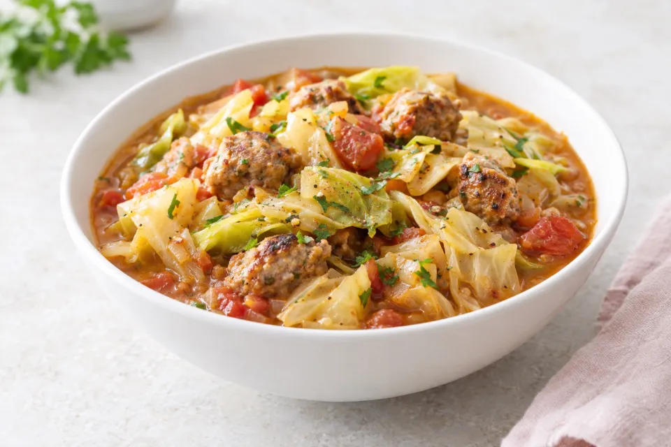 Italian Sausage and Cabbage Stew