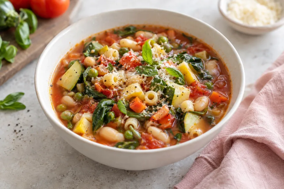 Summer Minestrone Soup