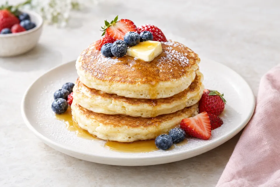 Best Fluffy Pancakes