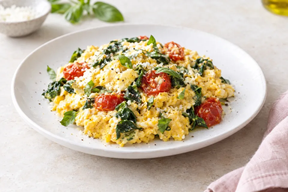 Tuscan Scrambled Eggs