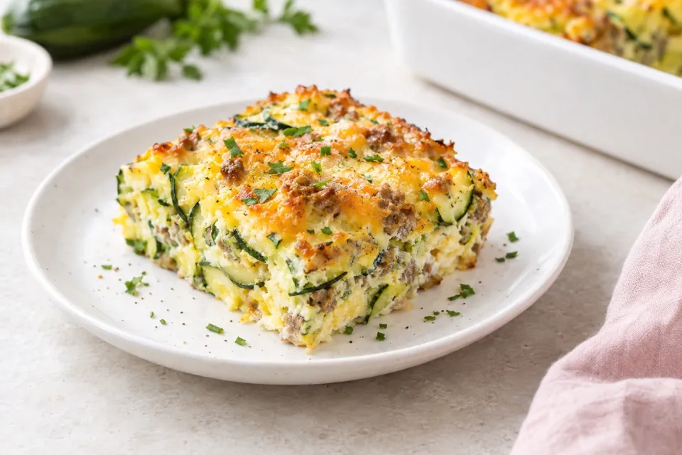 Zucchini Breakfast Casserole