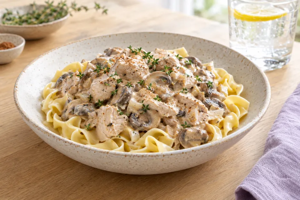 Turkey Stroganoff