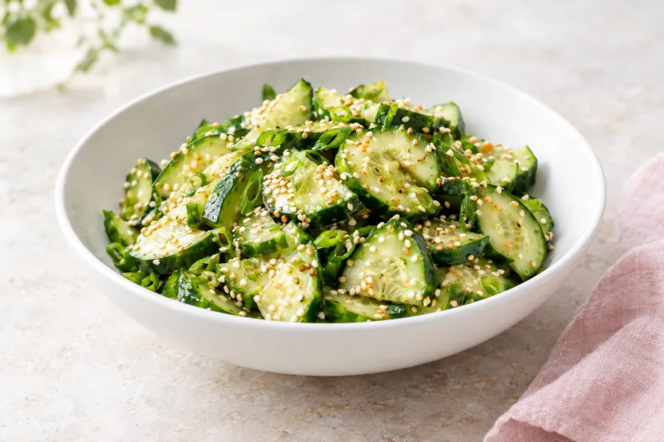 Sesame Cucumber Salad