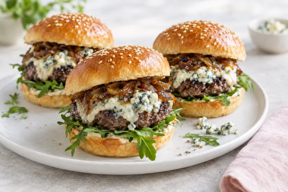 Blue Cheese Burgers