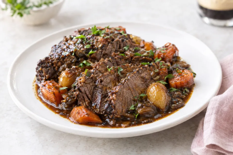 London Broil Braised in Stout