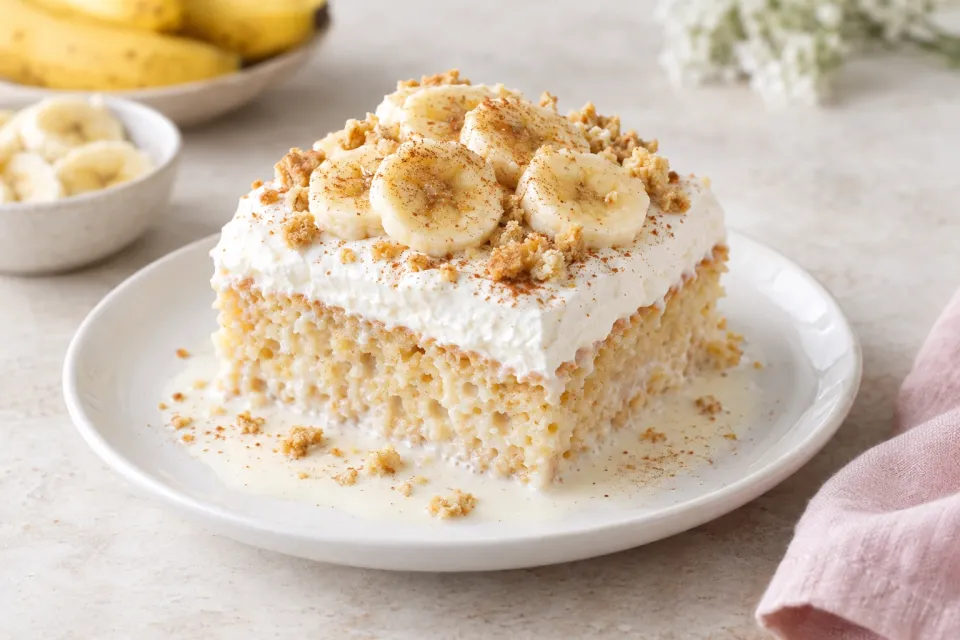 Banana Tres Leches Cake