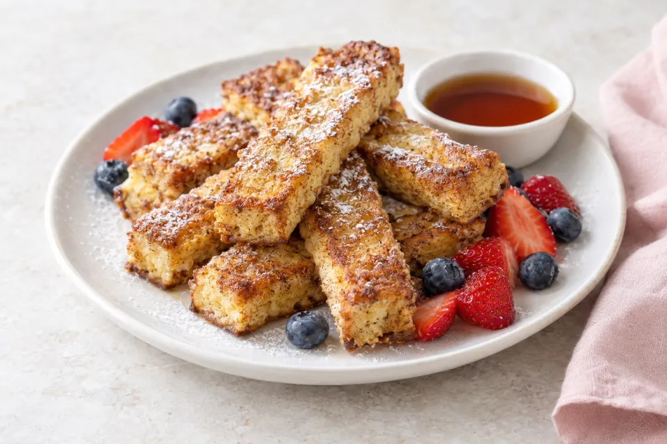 Baked French Toast Sticks