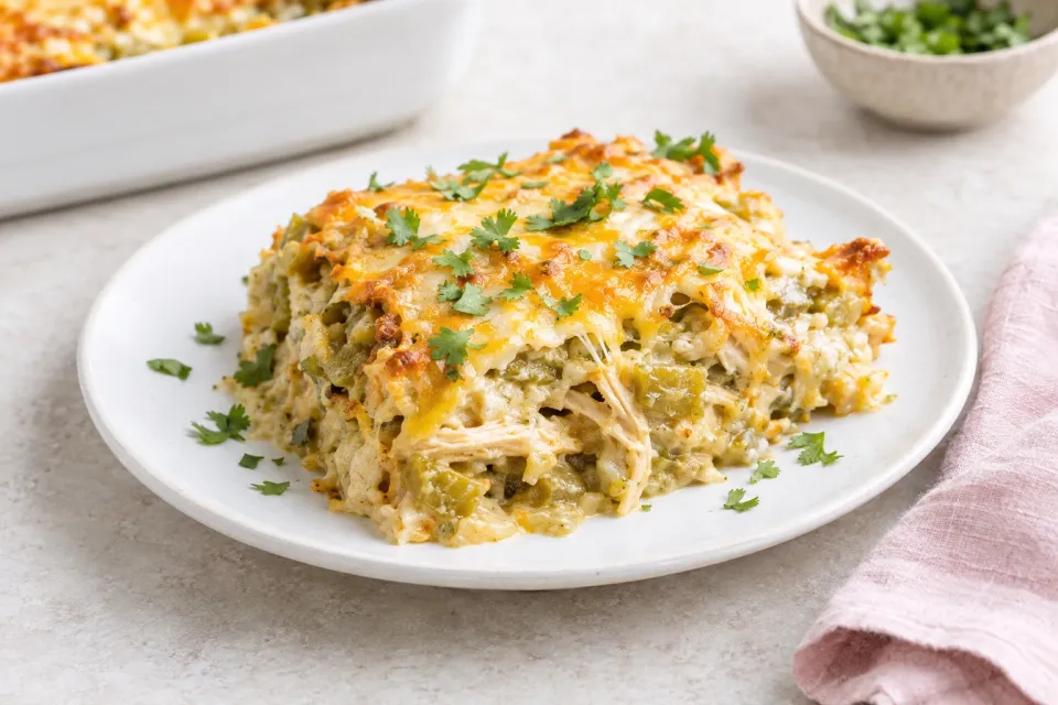 Green Chile Chicken Casserole