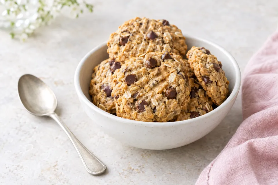 Peanut Butter Oatmeal Chocolate Chip Cookies