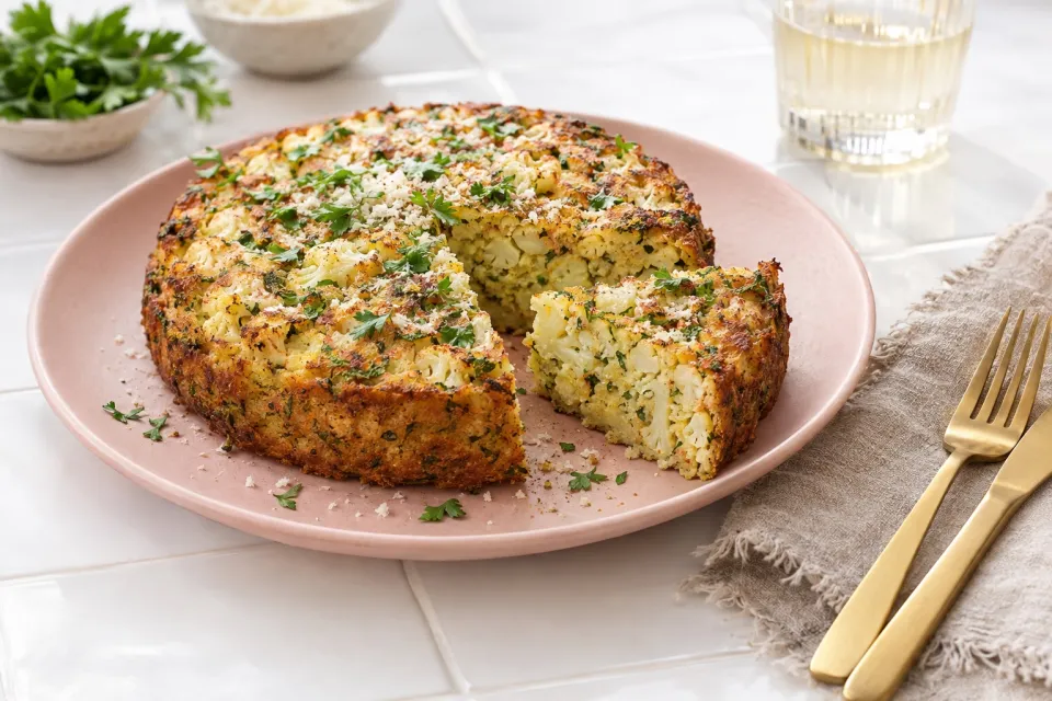 Cauliflower Cake