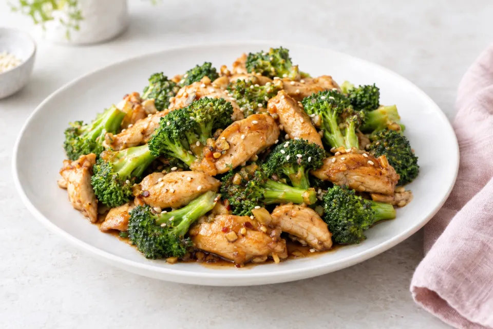 Chicken and Broccoli Stir Fry