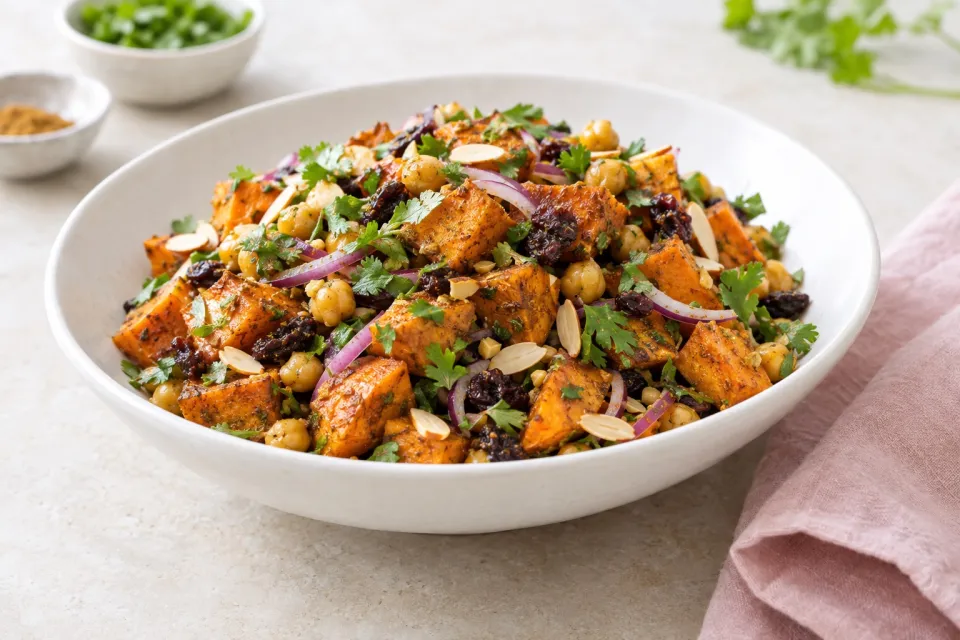 Moroccan Sweet Potato Salad