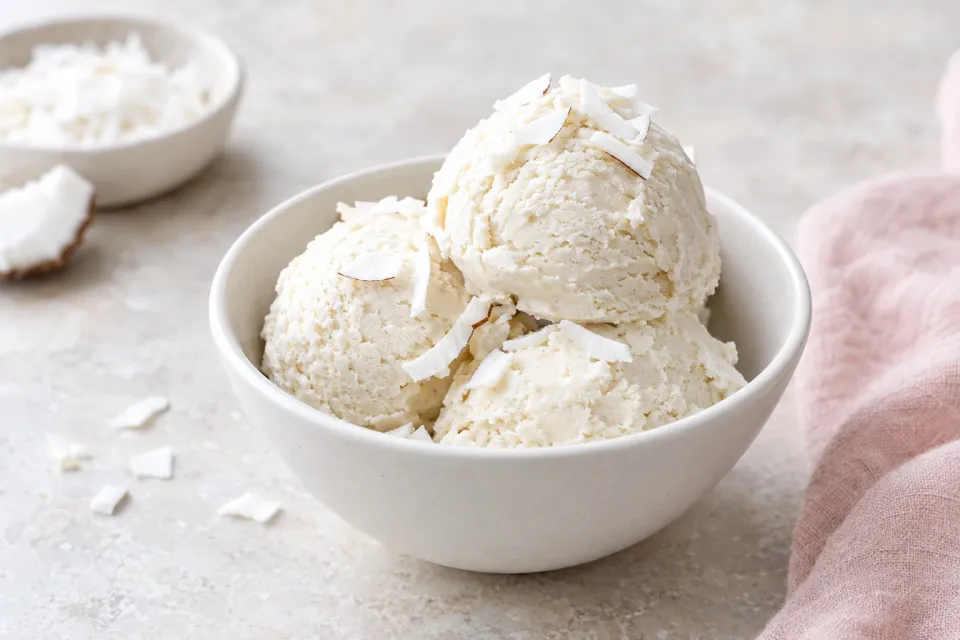 Foolproof Vegan Vanilla Coconut Ice Cream