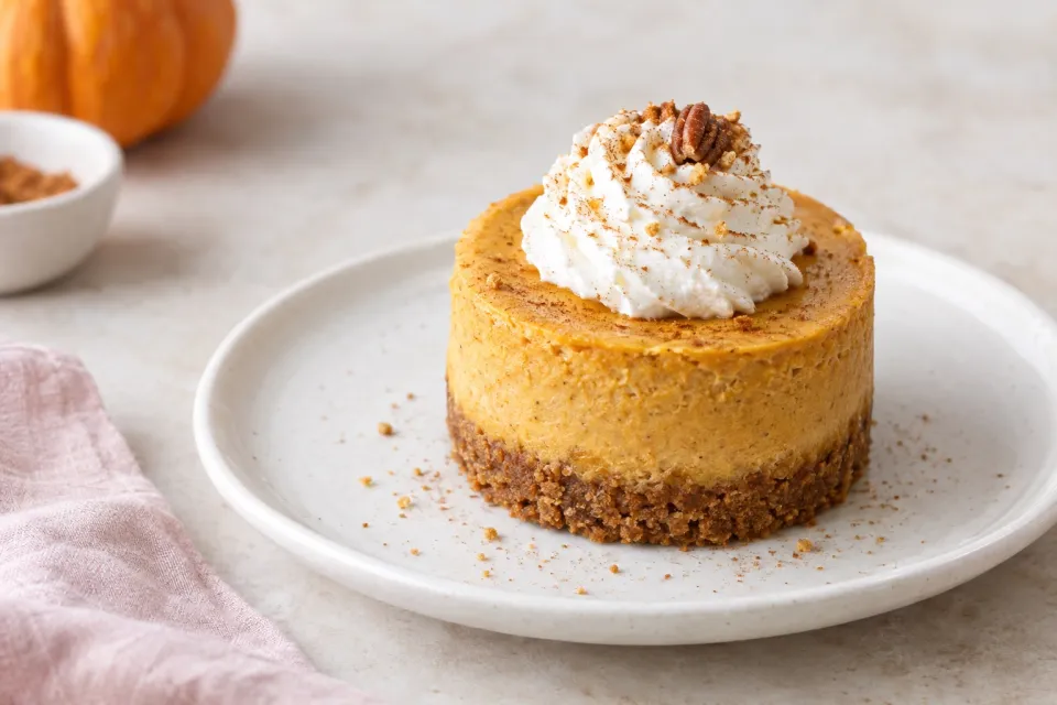 Mini Pumpkin Cheesecake