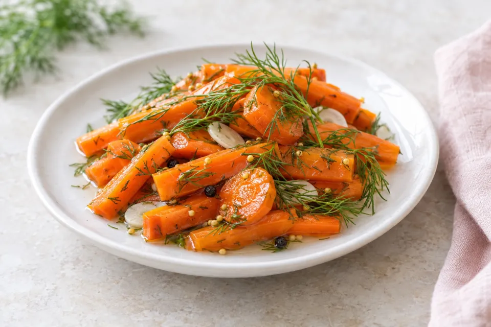 Pickled Dilly Carrots