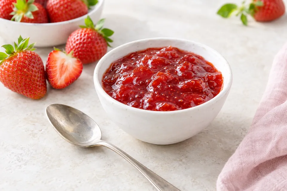 Bright and Fruity Strawberry Jam, Your Way