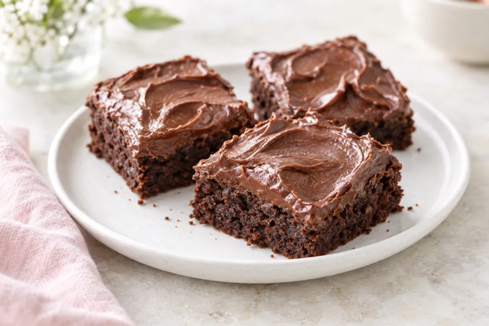 Chocolate Frosted Brownies