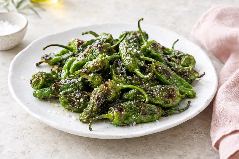 Spanish-Style Blistered Padr&oacuten Peppers