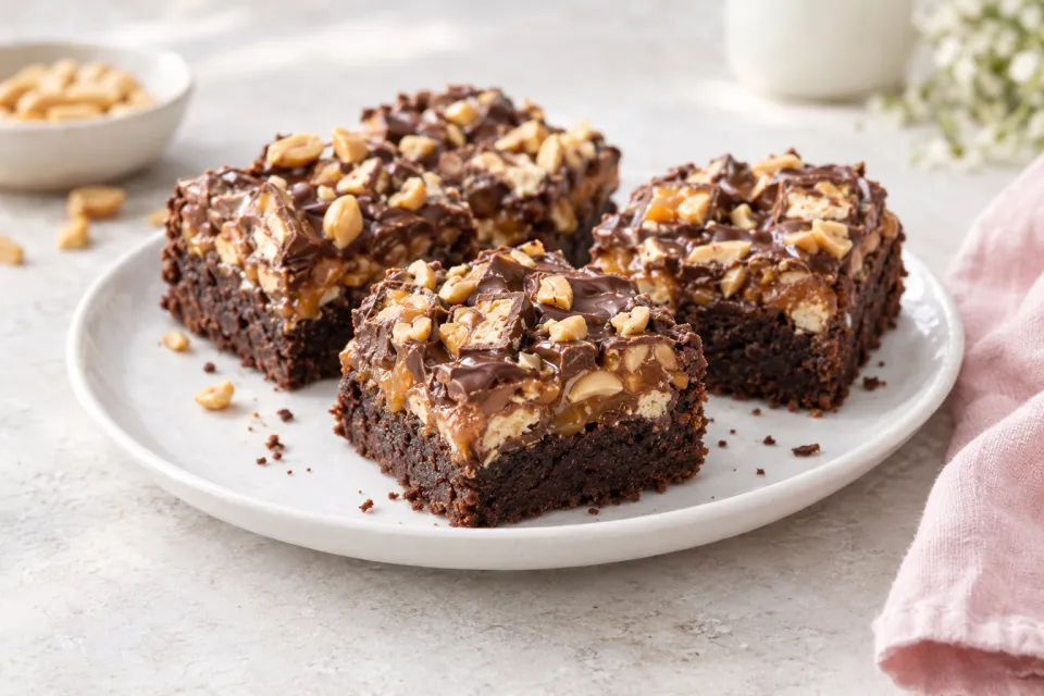 Snickers Brownies