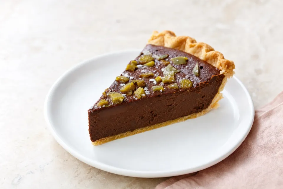 Four & Twenty Blackbirds' Green Chile Chocolate Pie