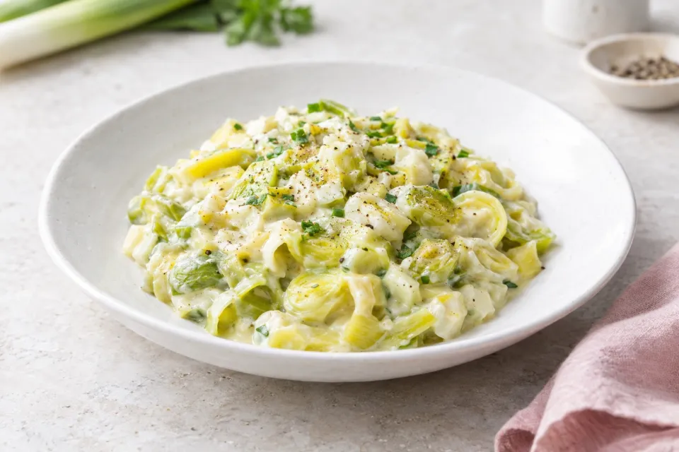 Creamed Leeks