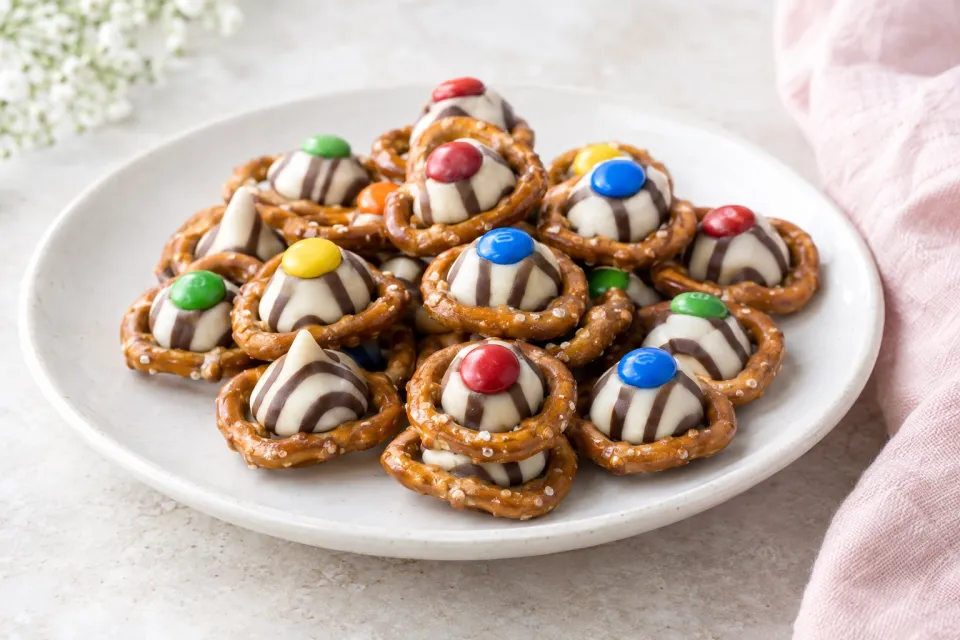 Pretzel M&m Hugs