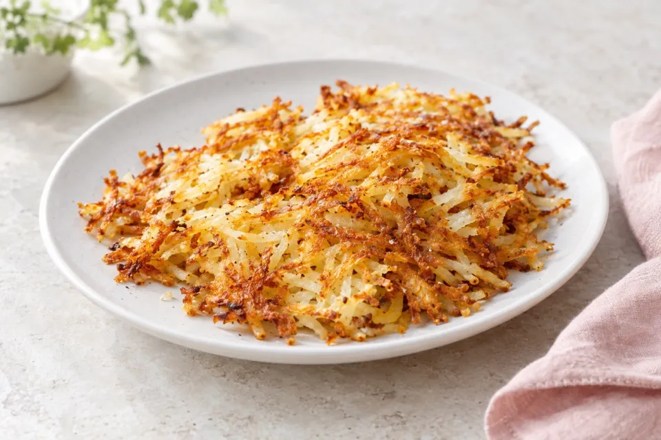 Crispy Shredded Hash Browns