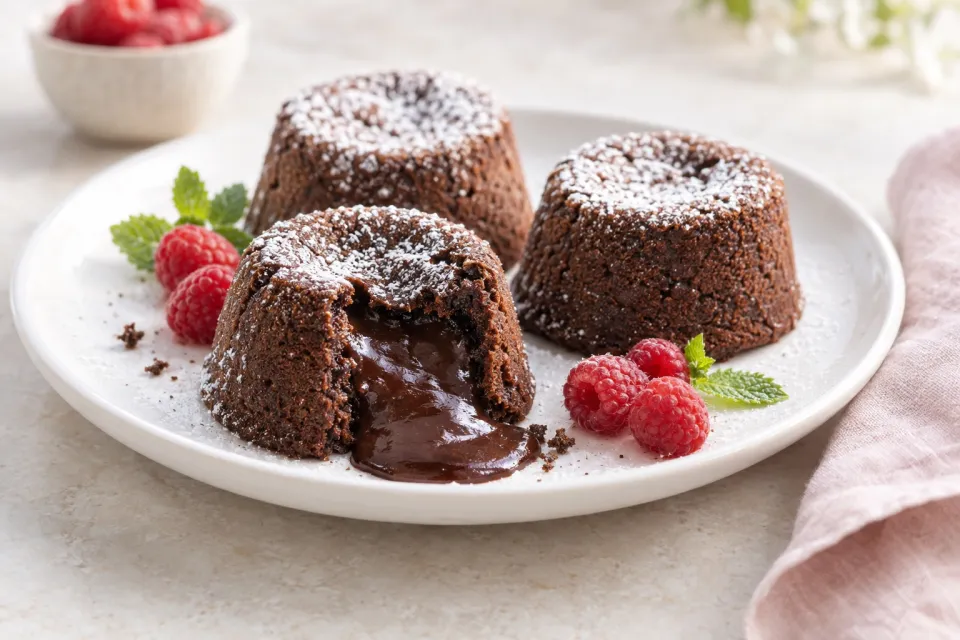 Molten Chocolate Lava Cakes