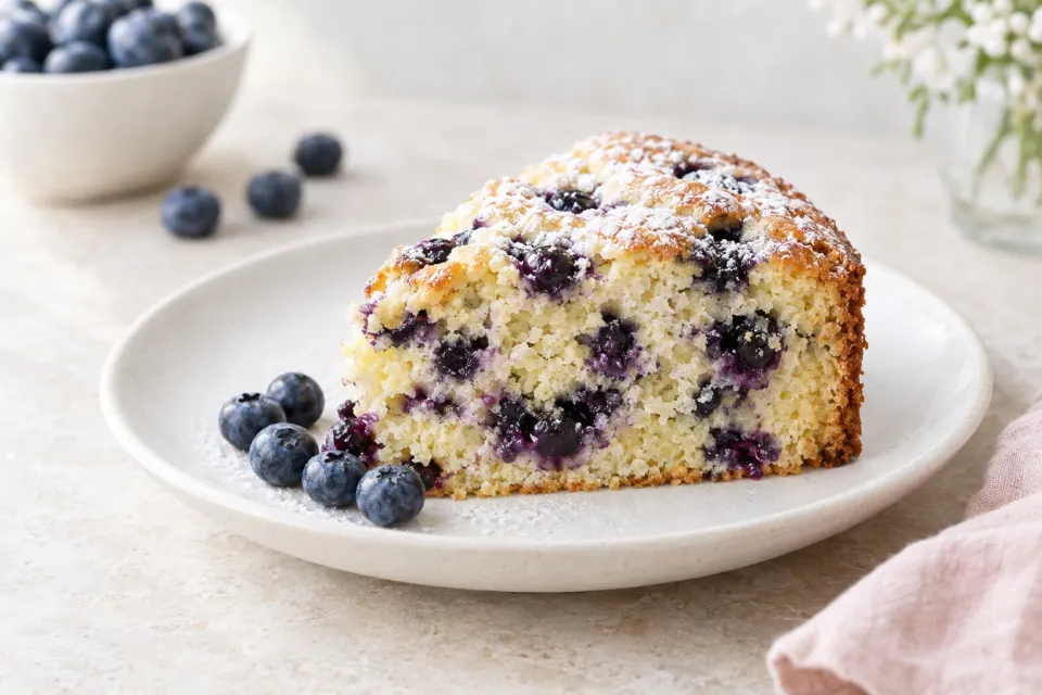 Buttermilk Blueberry Cake