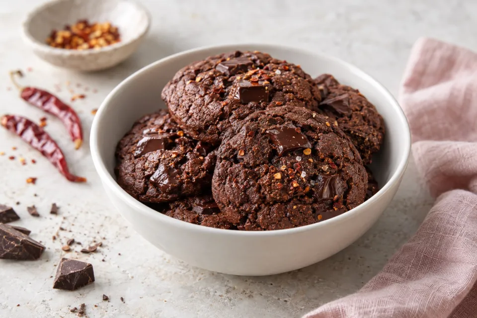 Chocolate Chili Cookies
