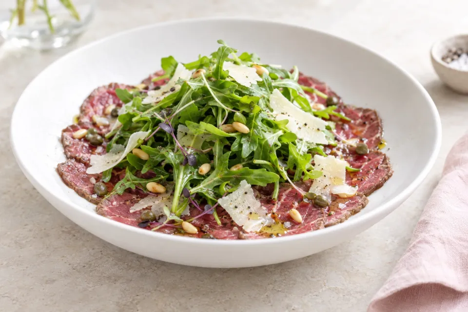 Steak Carpaccio Salad