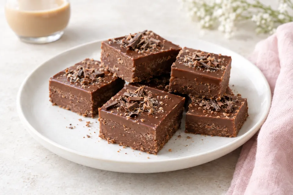Bailey's Fudge Squares