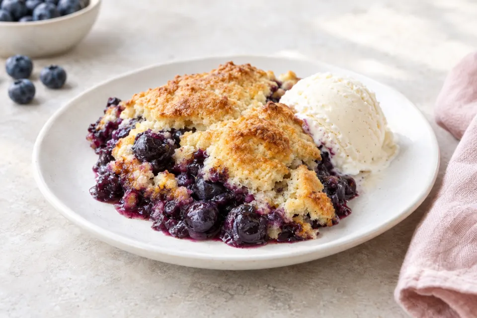 Blueberry Cobbler