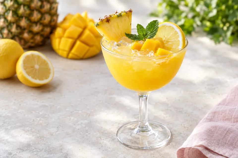 Pineapple Mango Lemonade