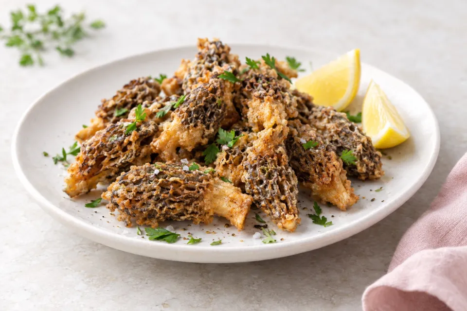 Crispy Fried Morel Mushrooms