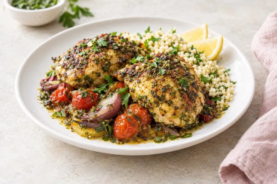 Skillet Chermoula Chicken