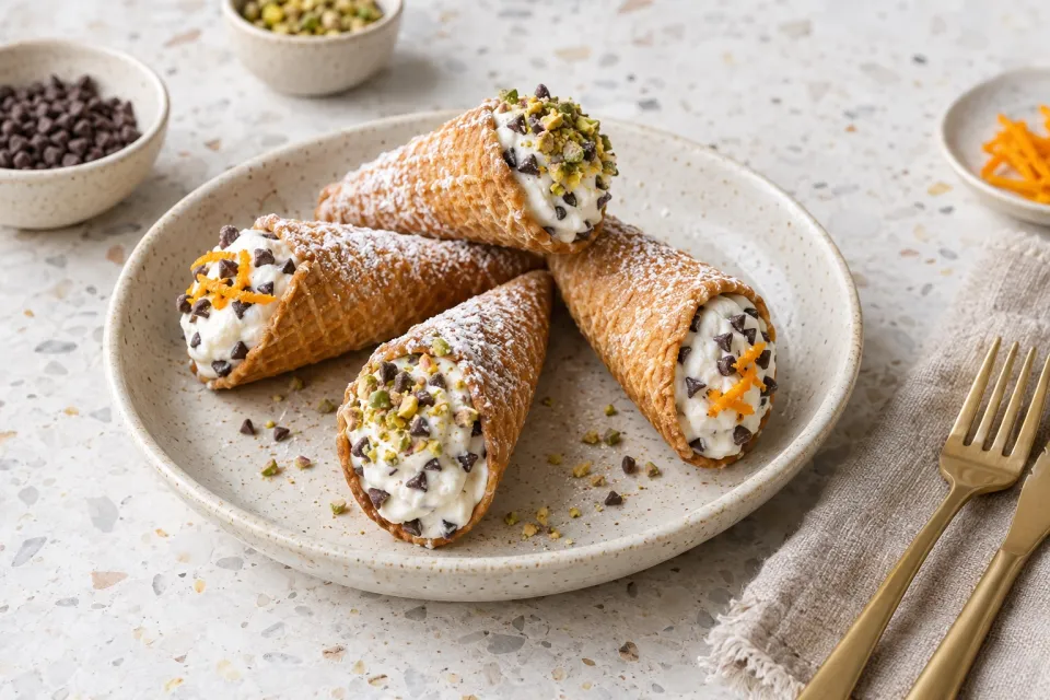 Cannoli Cones