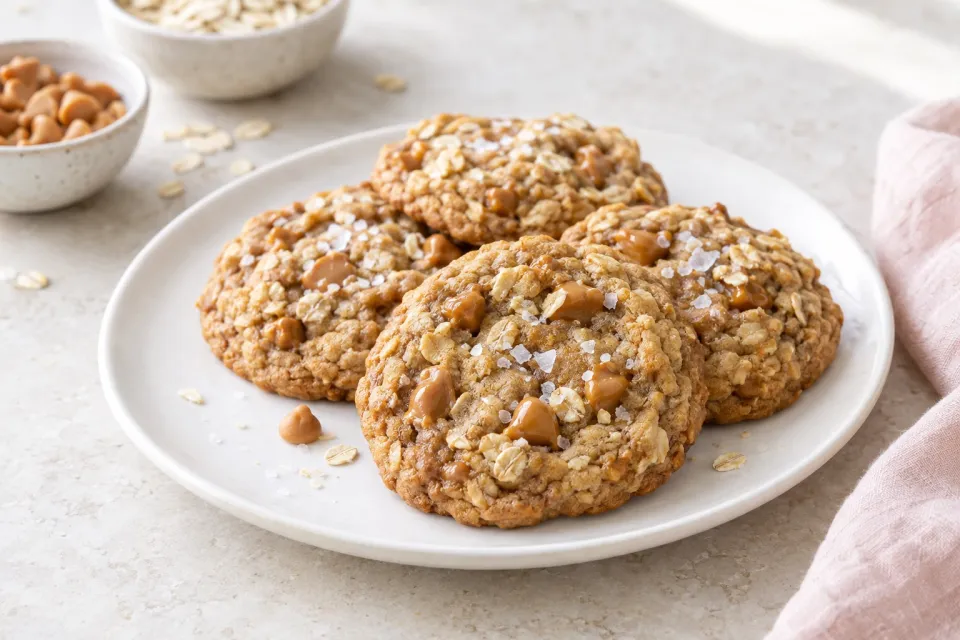 Butterscotch "Salty Oat" Cookies