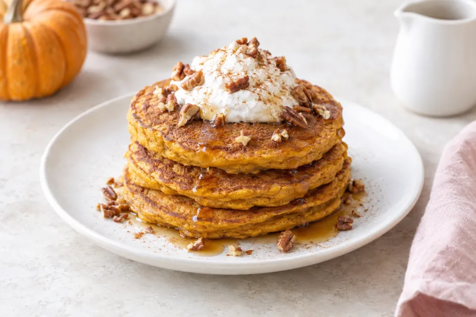 The Best Pumpkin Pancakes