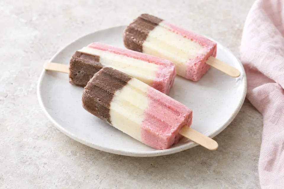 Neapolitan Popsicles