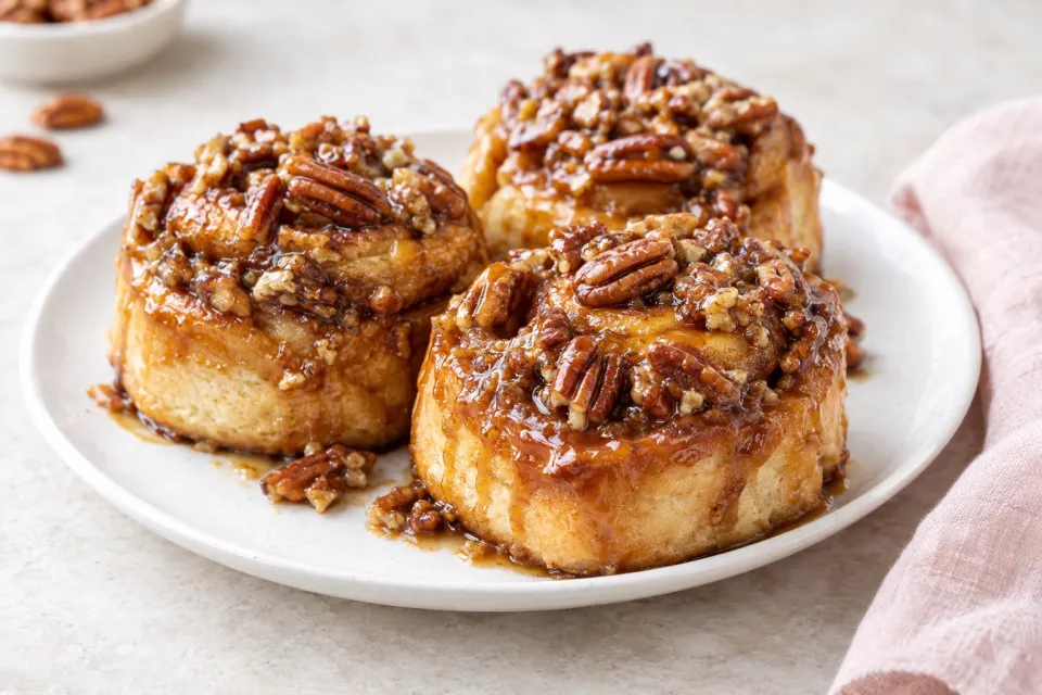 Maple Pecan Sticky Buns
